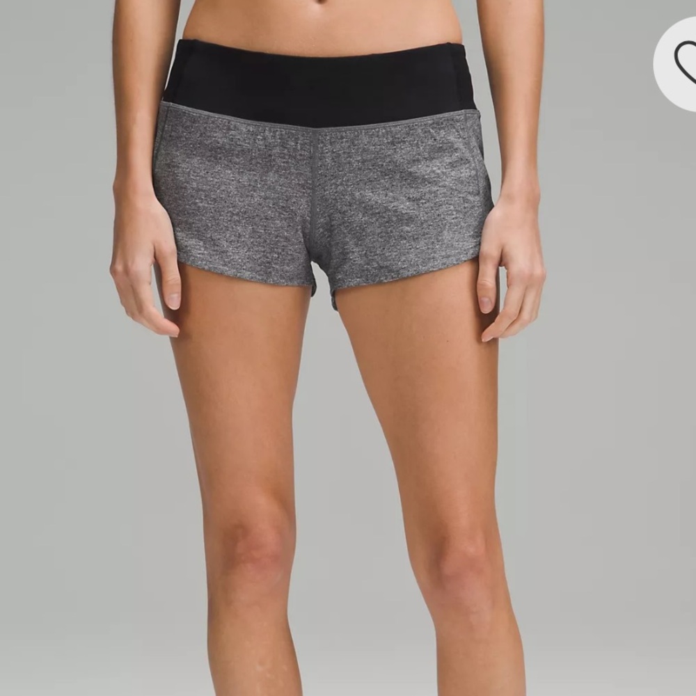 Grey lululemon shorts